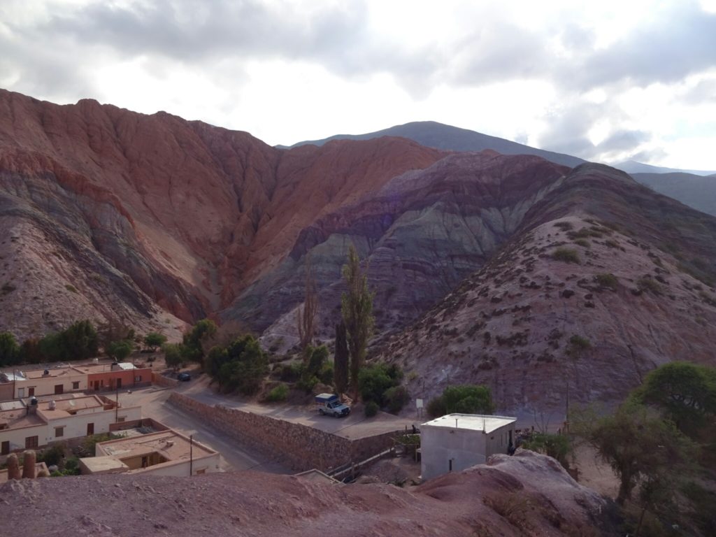 The seven-colored hill of Purmamarca